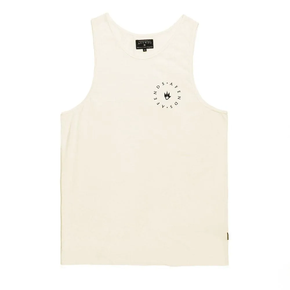 Afends Mens Flame Loop - Slim Fit Singlet