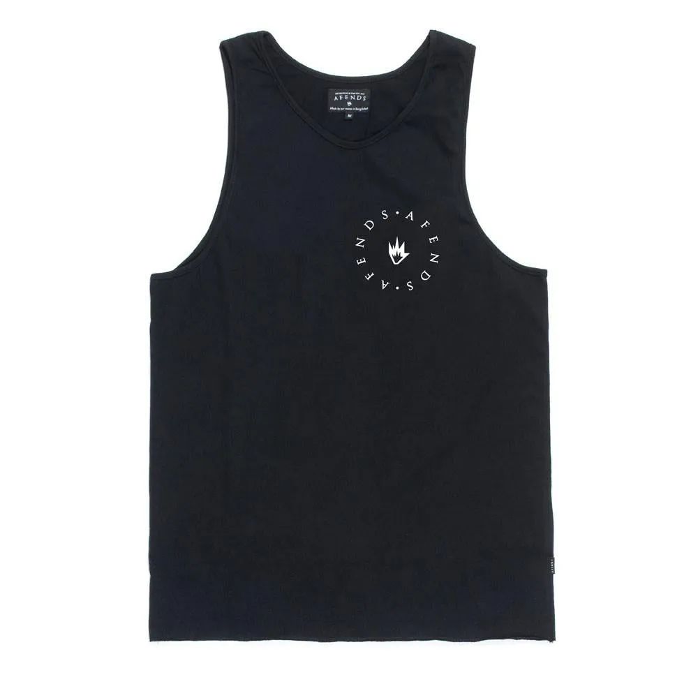 Afends Mens Flame Loop - Slim Fit Singlet