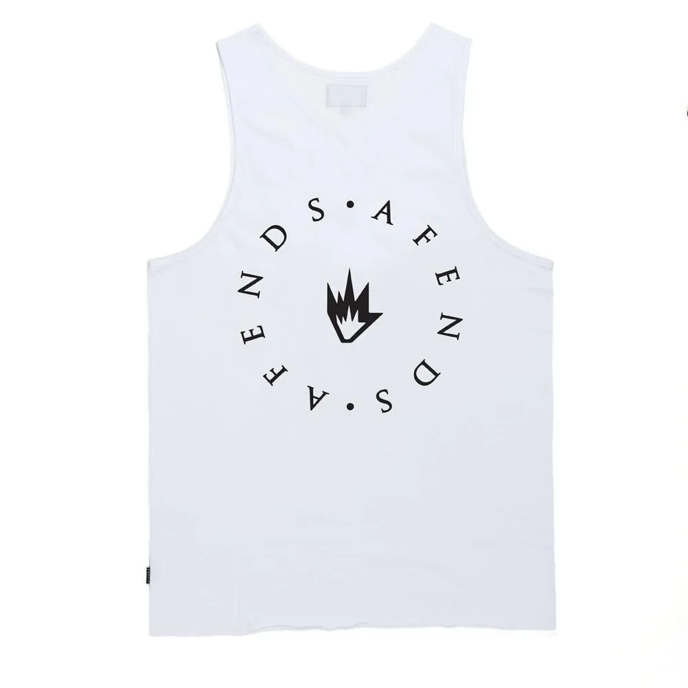 Afends Mens Flame Loop - Slim Fit Singlet