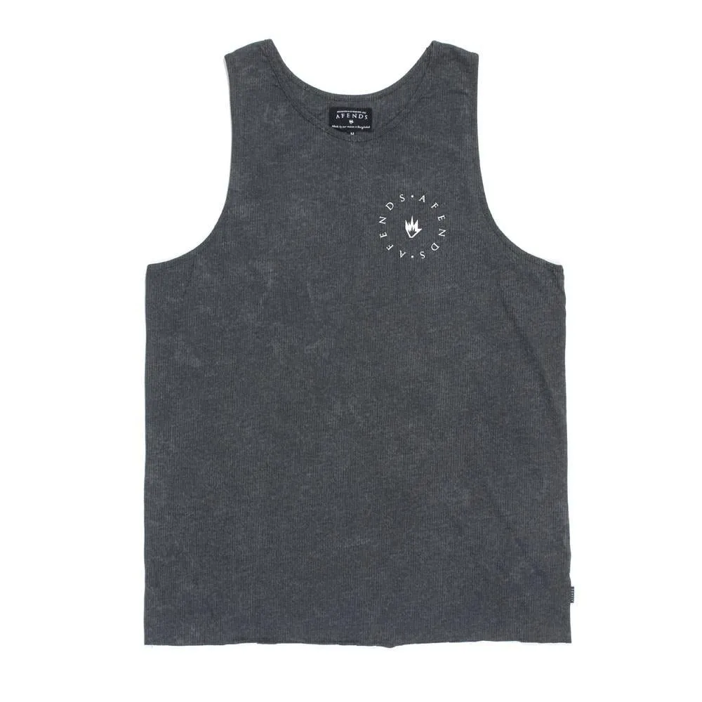 Afends Mens Flame Loop - Slim Fit Singlet