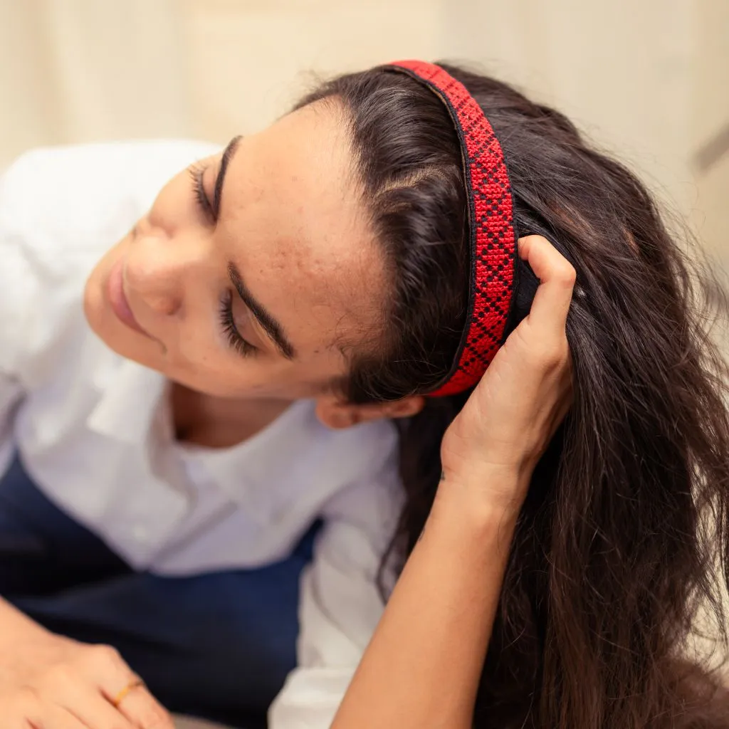 Amal Headband - Red