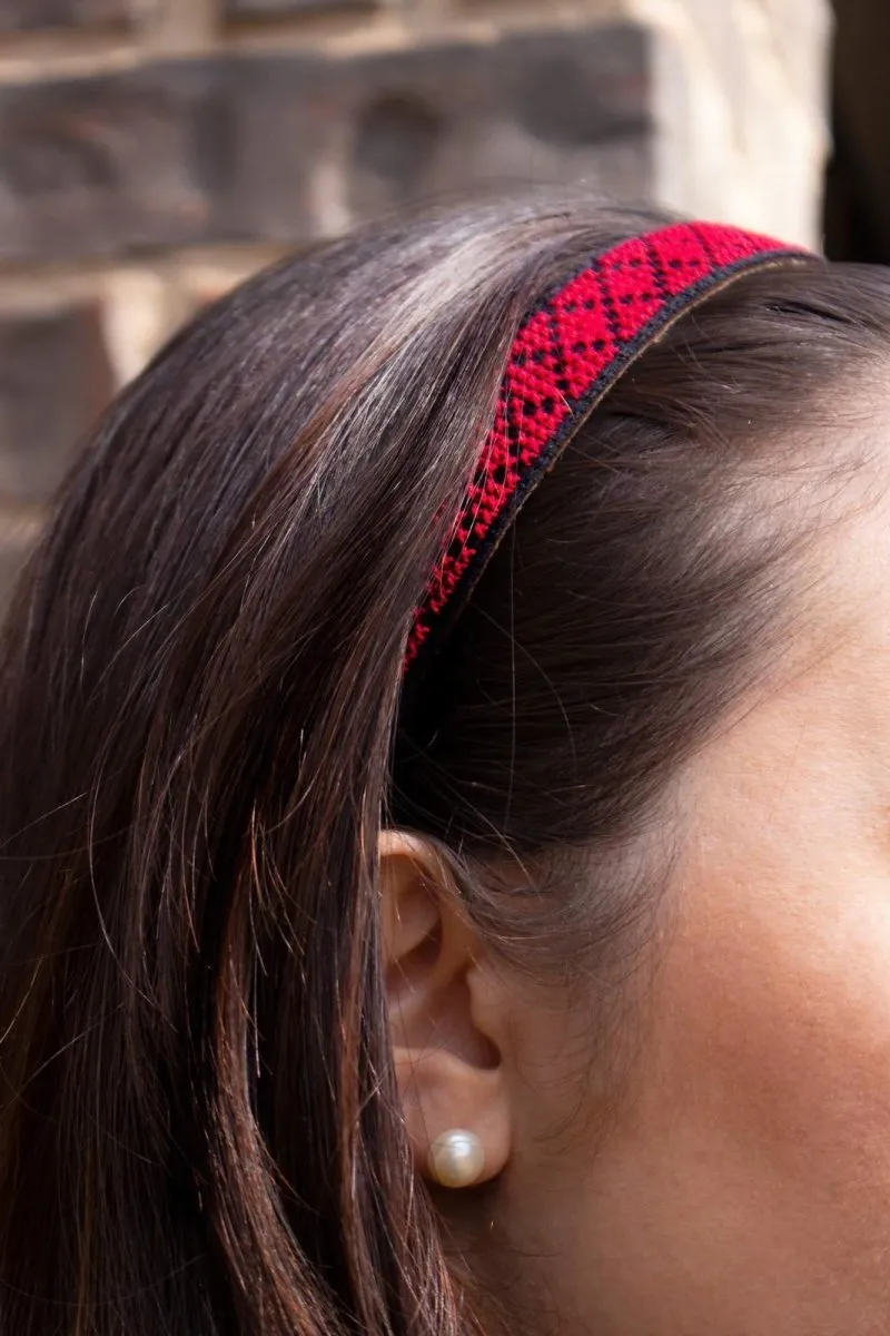 Amal Headband - Red