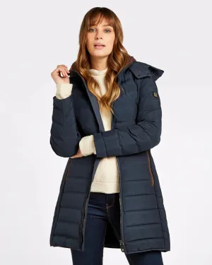 Ballybrophy Navy Quilted Jacket