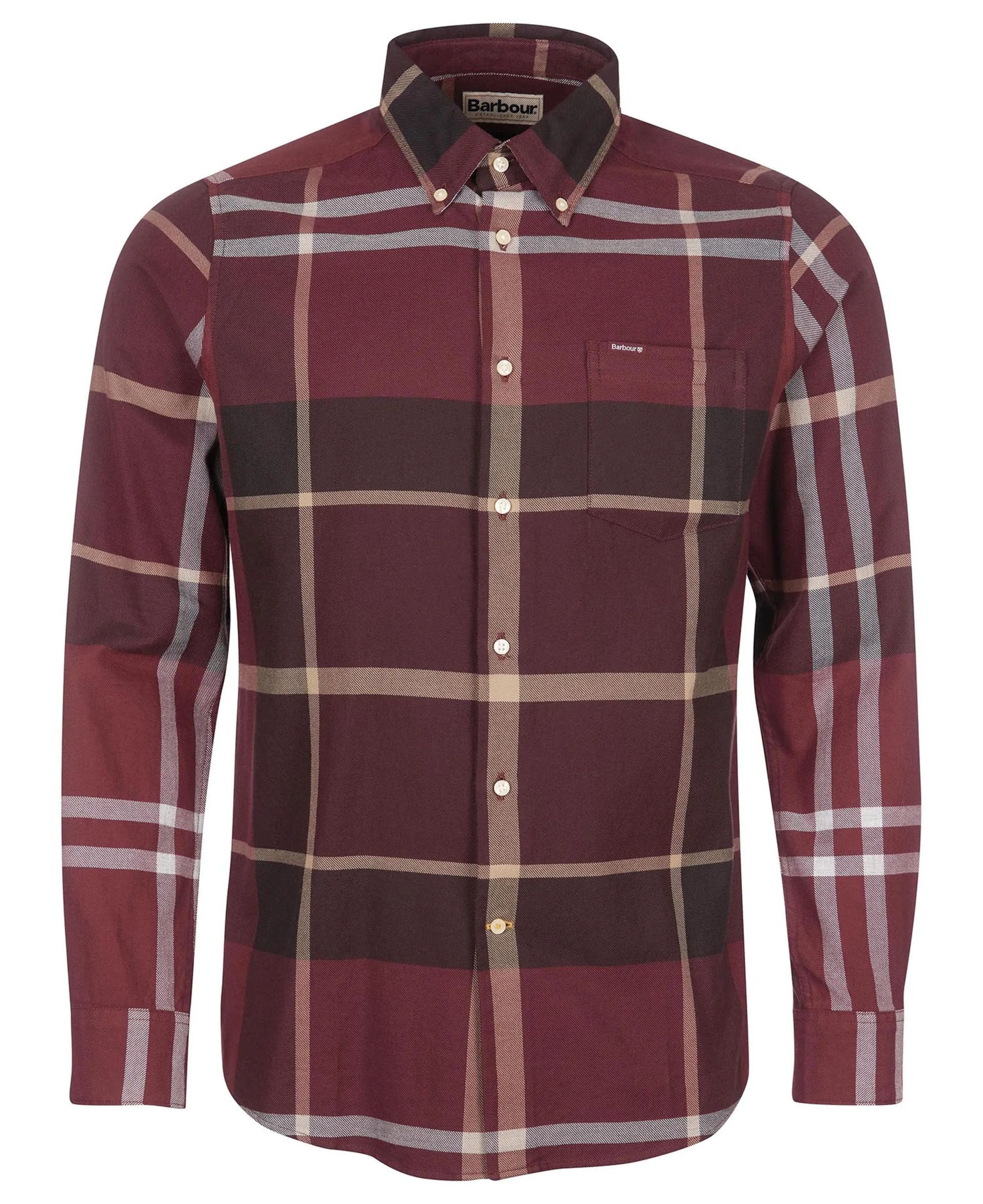 Barbour - Dunoon Tailored Shirt, Winter Red (XL Only)