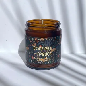 Bonfires   Spruce Winter Soy Candle