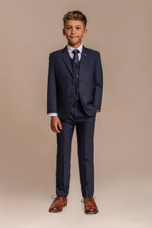 Boys Seeba Navy Suit