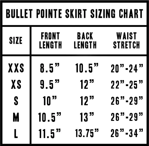 Bullet Pointe | Ballet Skirt | Yellow