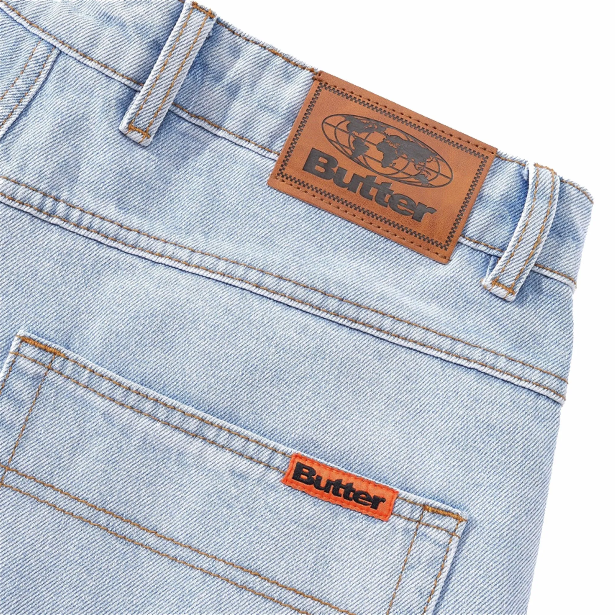 Butter Goods Baggy Denim Jeans (Light Blue)