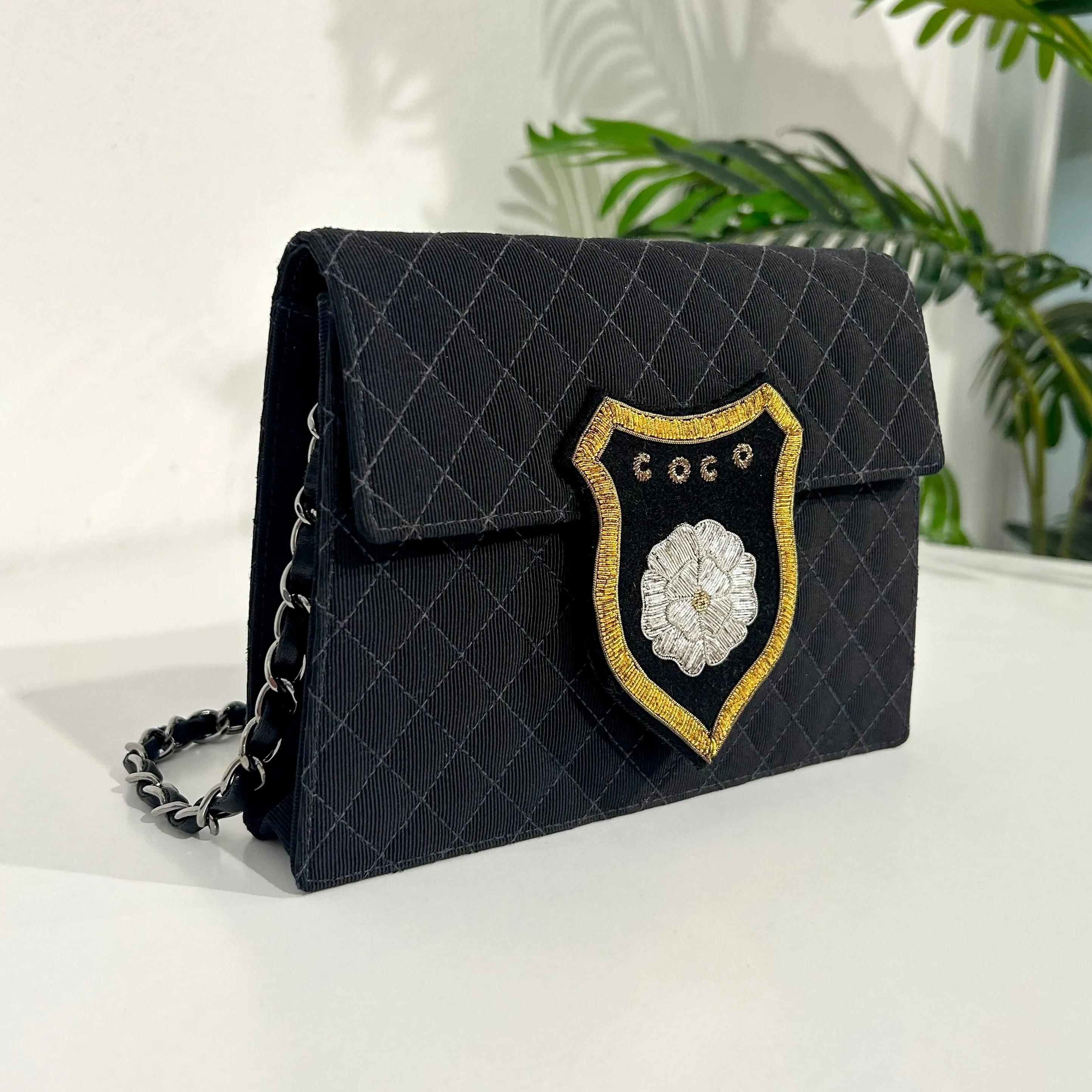 Chanel Coco Crest Flap Bag