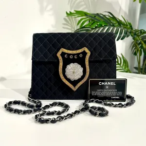 Chanel Coco Crest Flap Bag