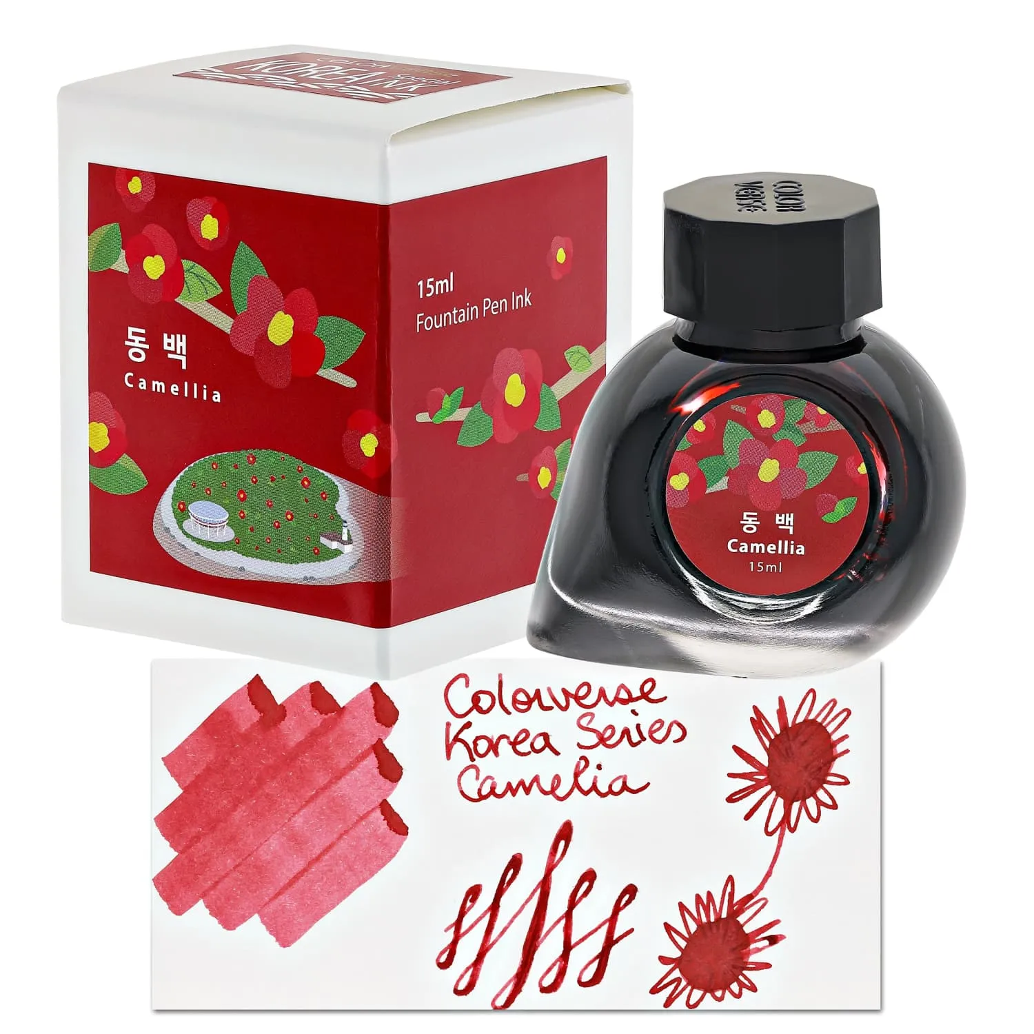 Colorverse Korea Special Bottled Ink in Camellia - 15mL