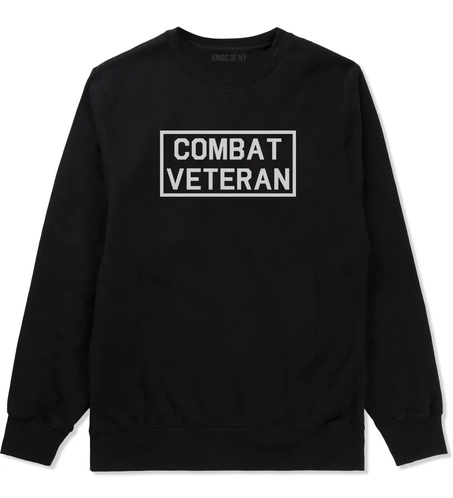 Combat Veteran Mens Crewneck Sweatshirt