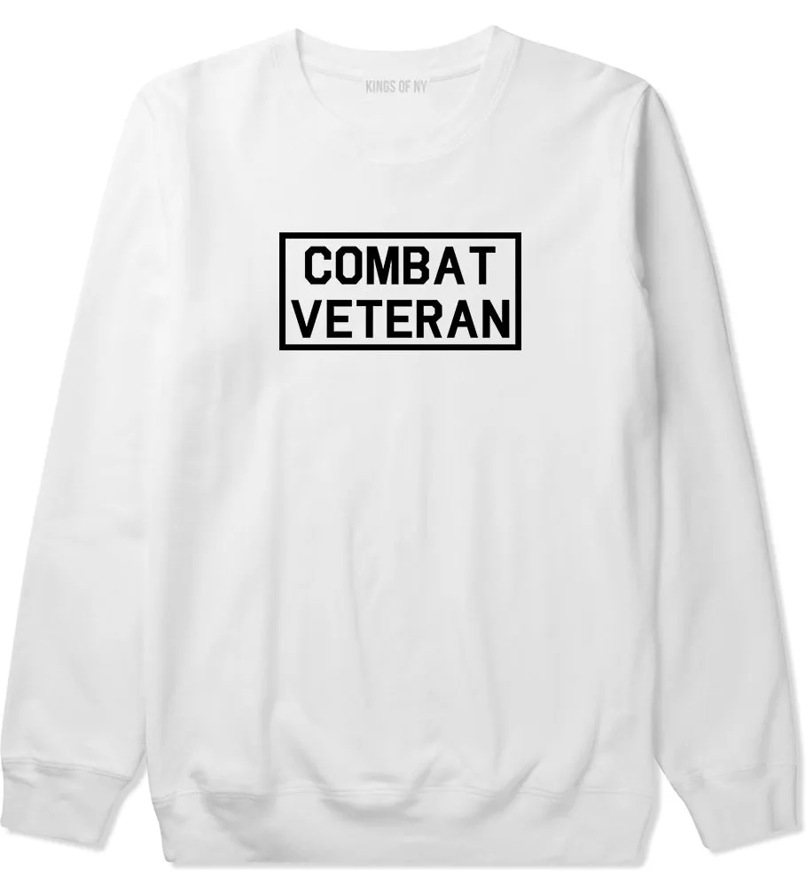 Combat Veteran Mens Crewneck Sweatshirt