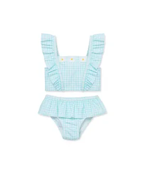 Daisy Gingham Toddler Swimsuit (2T-4T)