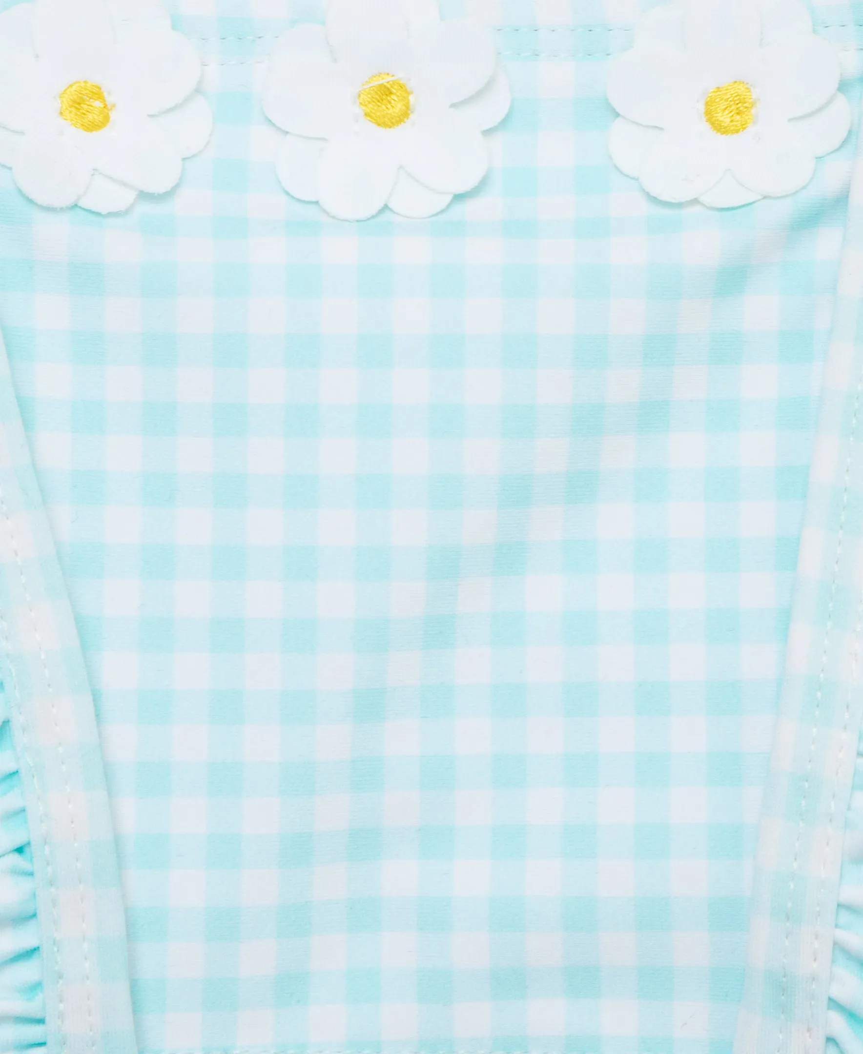 Daisy Gingham Toddler Swimsuit (2T-4T)