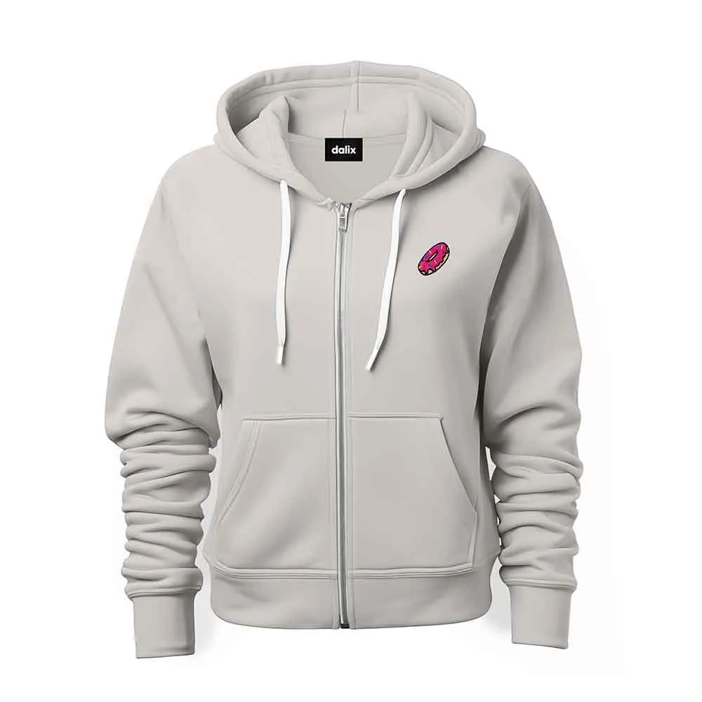 Dalix Donut Zip Hoodie