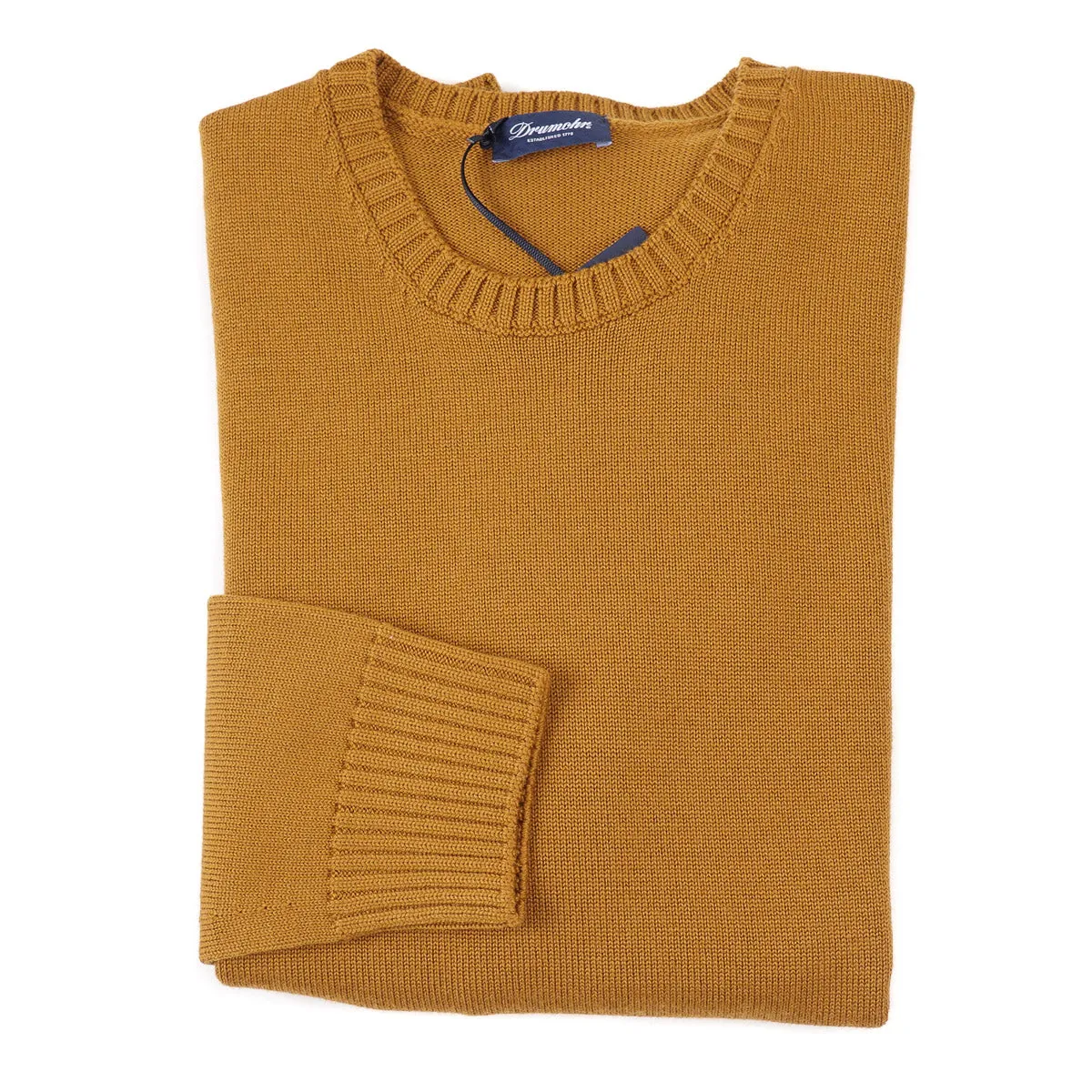 Drumohr Plush Knit Merino Wool Sweater