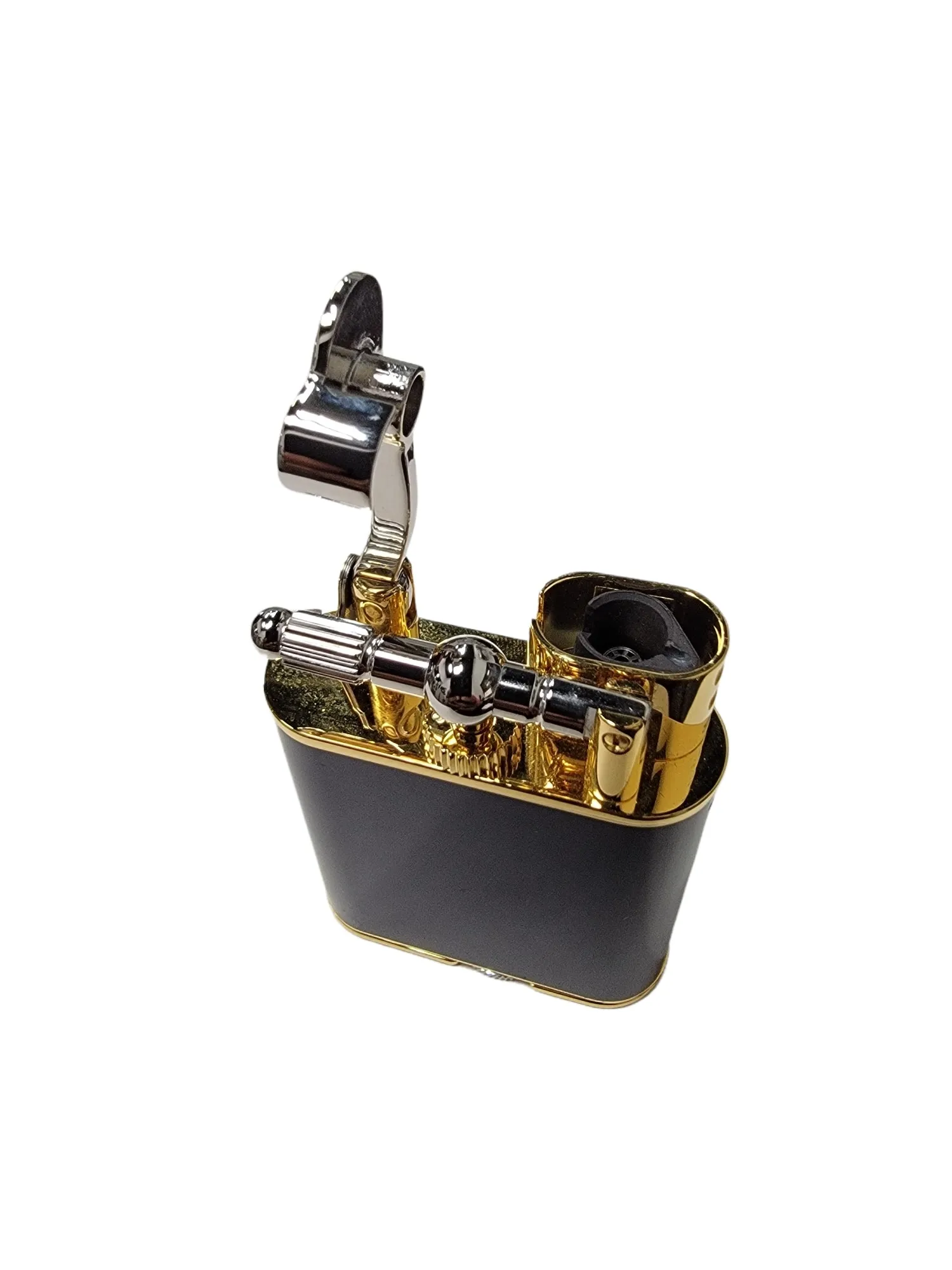 Dunhill Navy Laquer Palladium & Gold Unique Turbo Cigar Lighter