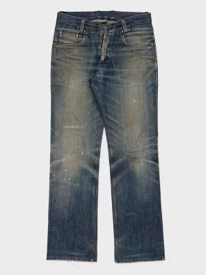 Faded Work Jeans