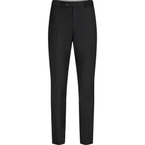 Flint Fitted Wool Suitpant - BLK Black