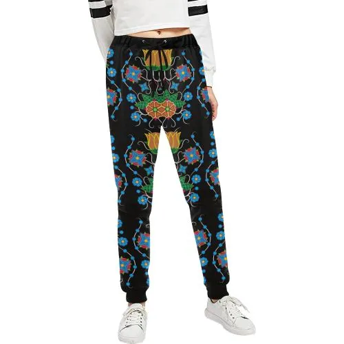 Floral Beadwork Four Mothers Women's Sweatpants