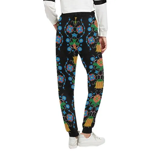 Floral Beadwork Four Mothers Women's Sweatpants