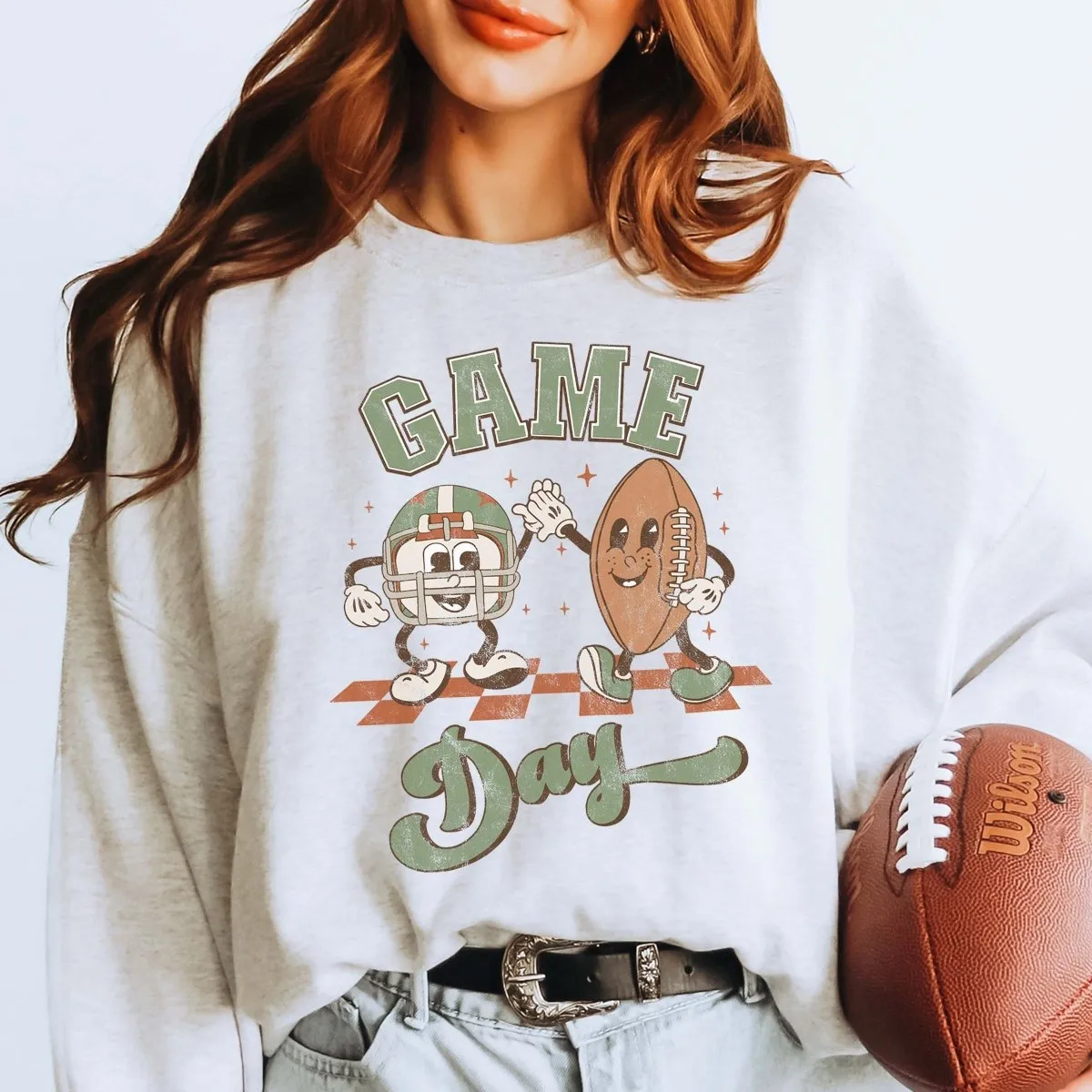 Game Day Football Friends Sweatshirt