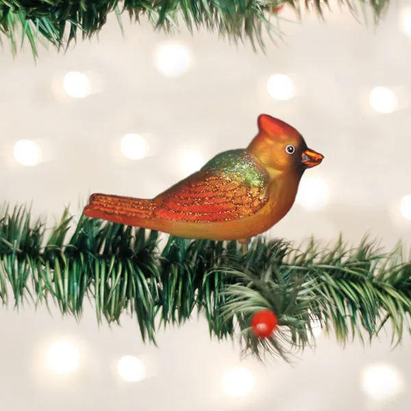 Gentle Cardinal Ornament