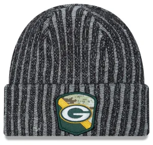 Green Bay Packers Salute to Service Knit Hat, Black, One Size