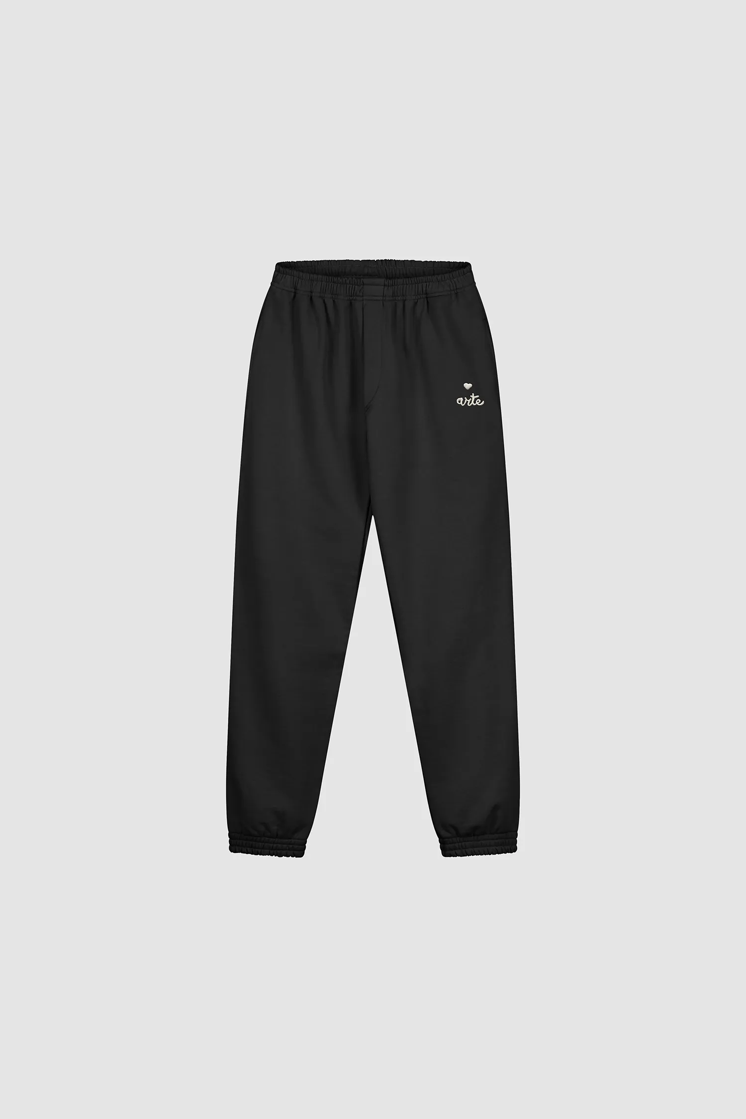 Heart Logo Sweatpants - Black