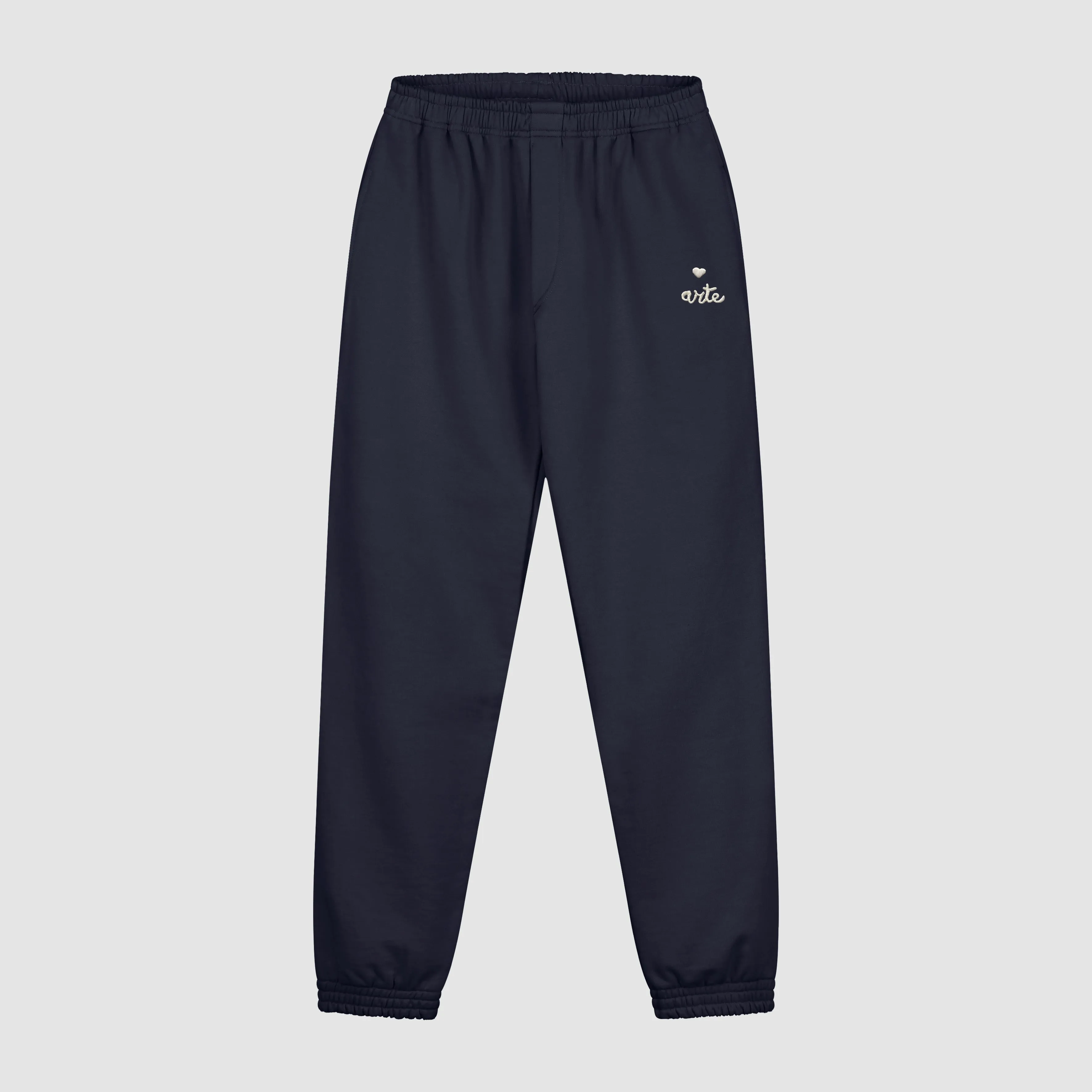 Heart Logo Sweatpants - Navy