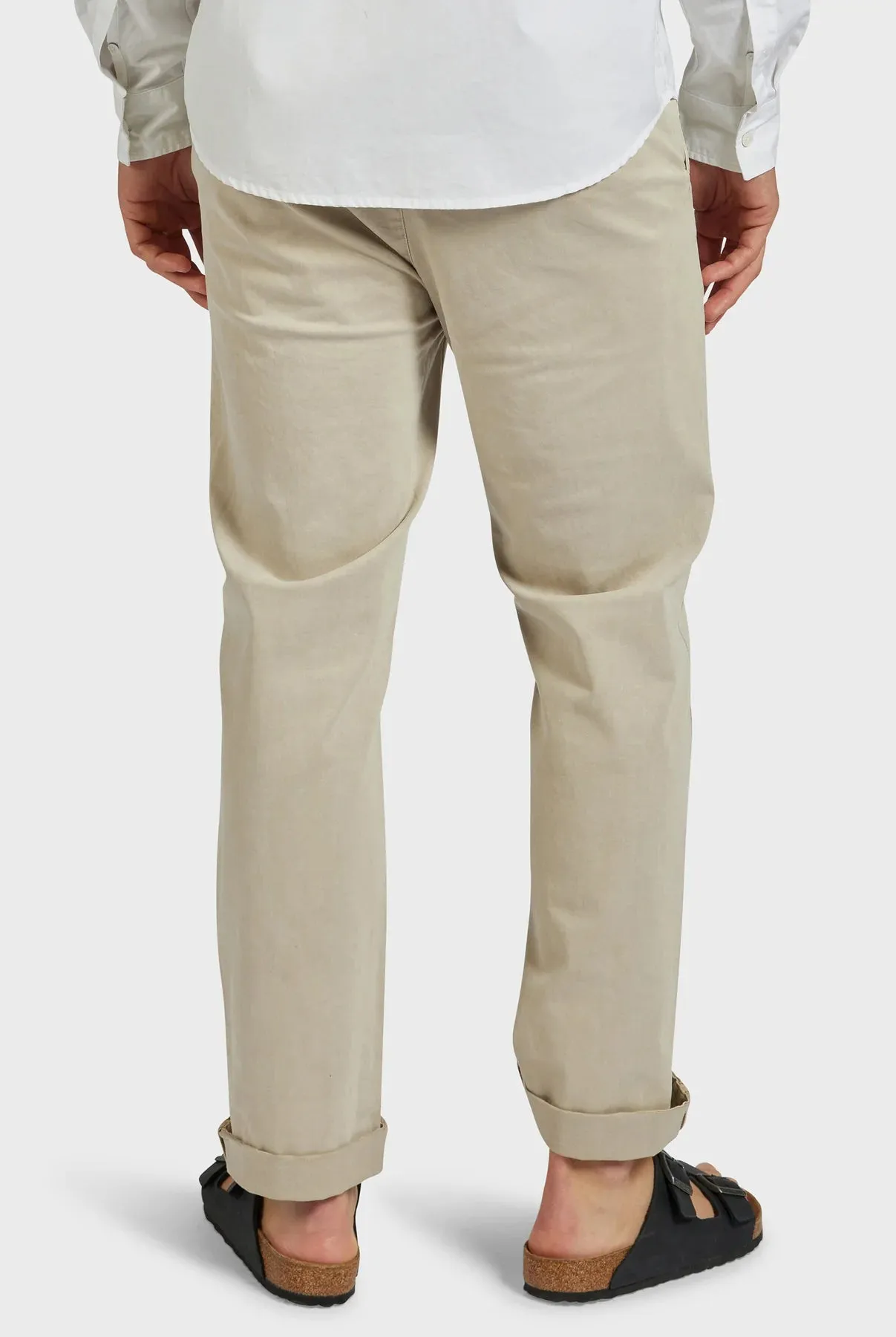 Hudson Straight Chino in Winter White