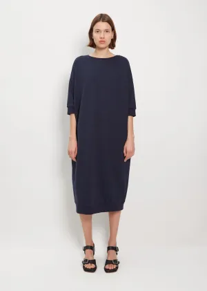 Ivy Sweatshirt Dress — Navy