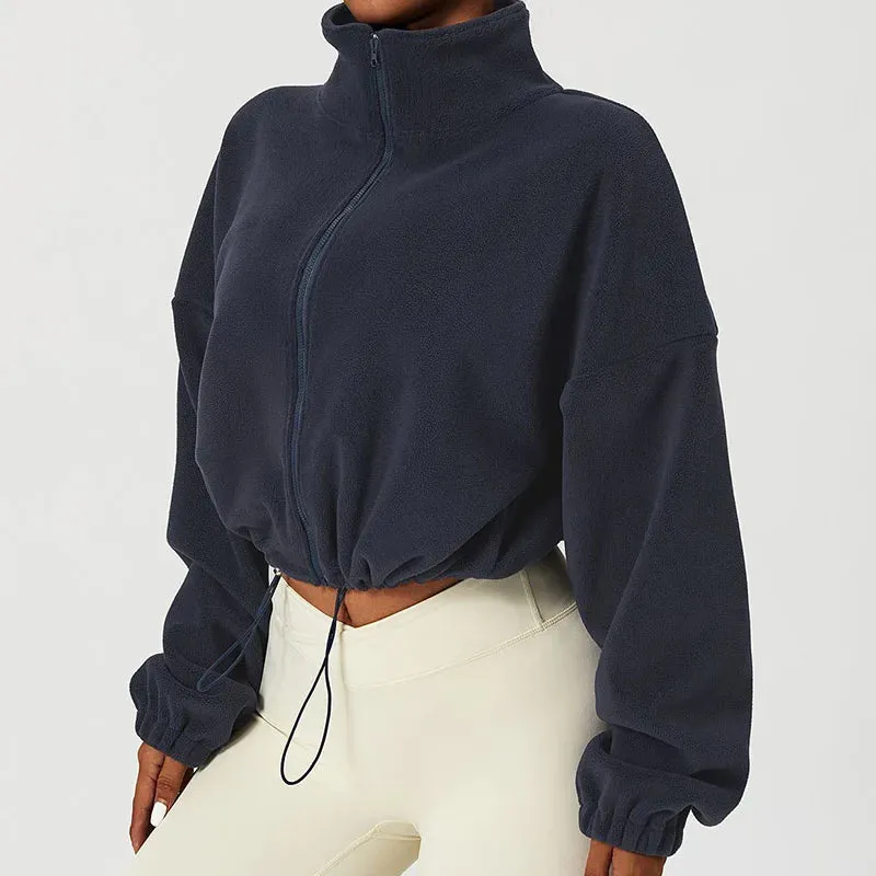 Ivyshape | Cropped Cozy Fleece