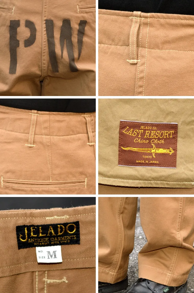 JELADO "AG94341B" 41 Khaki Last Resort Chino Cloth Stencil