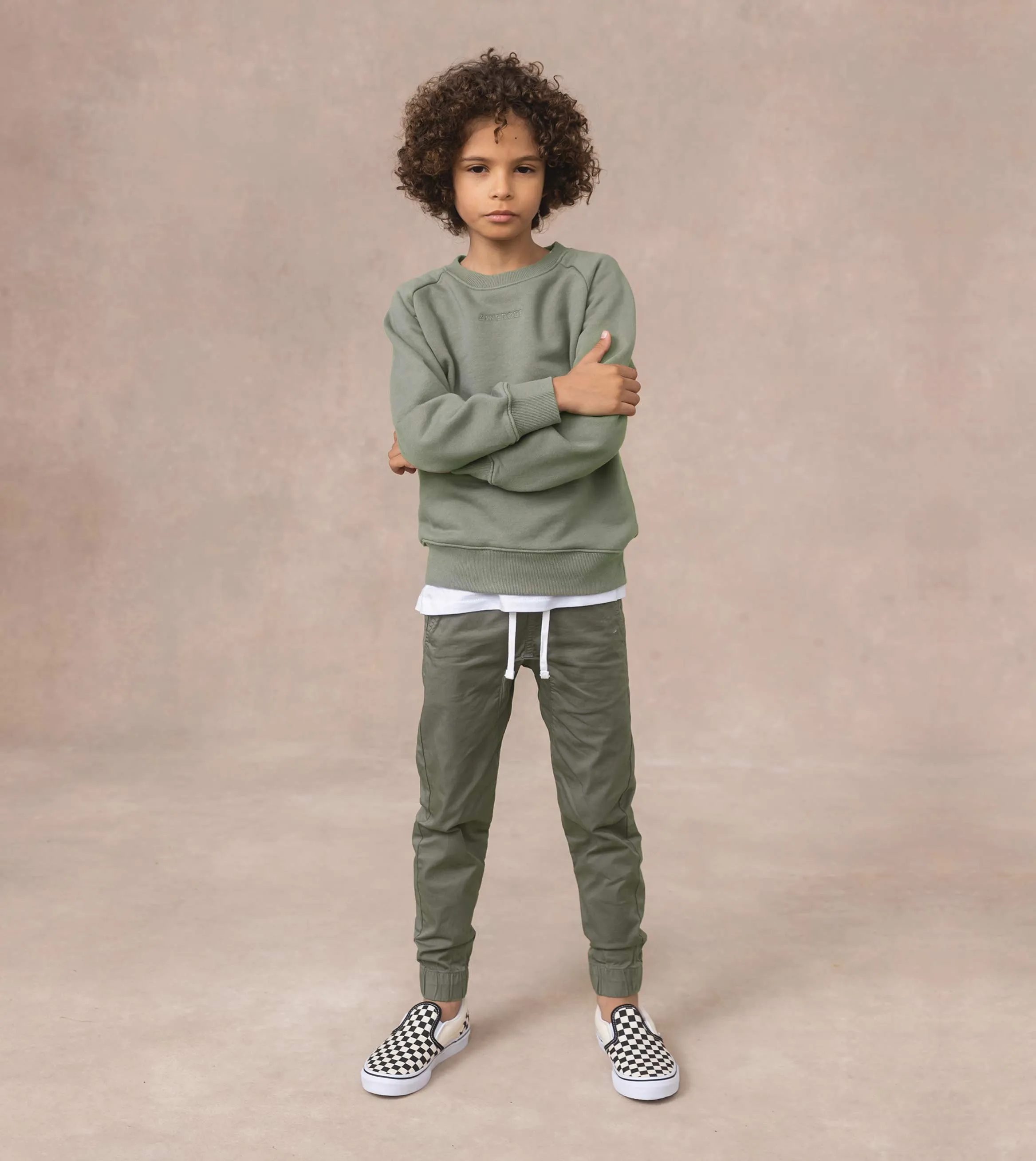 Kids Smallshot LT Jogger GD Dk Moss