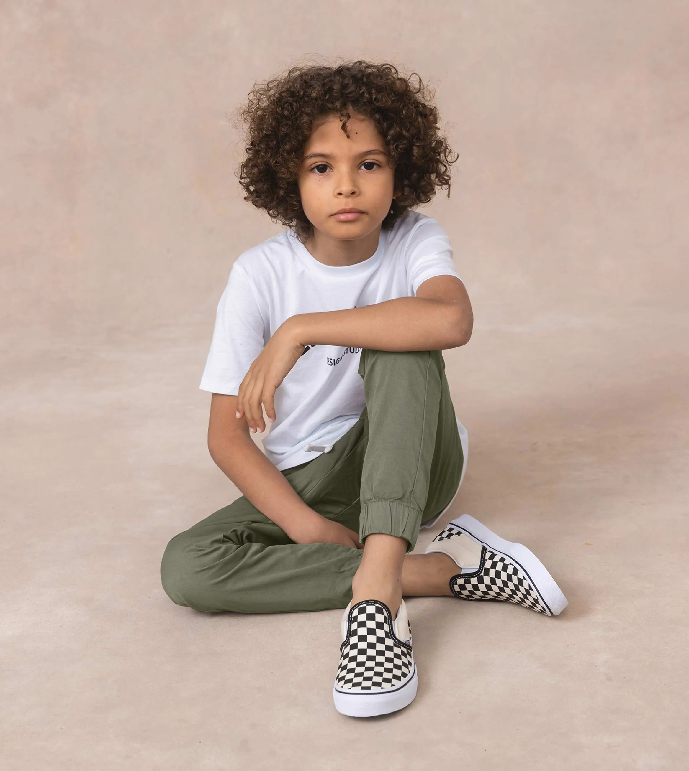 Kids Smallshot LT Jogger GD Dk Moss