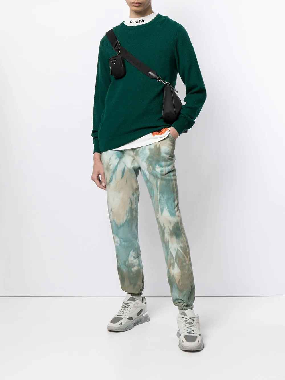 LA SORREL PRINTED TRACK SWEATPANT