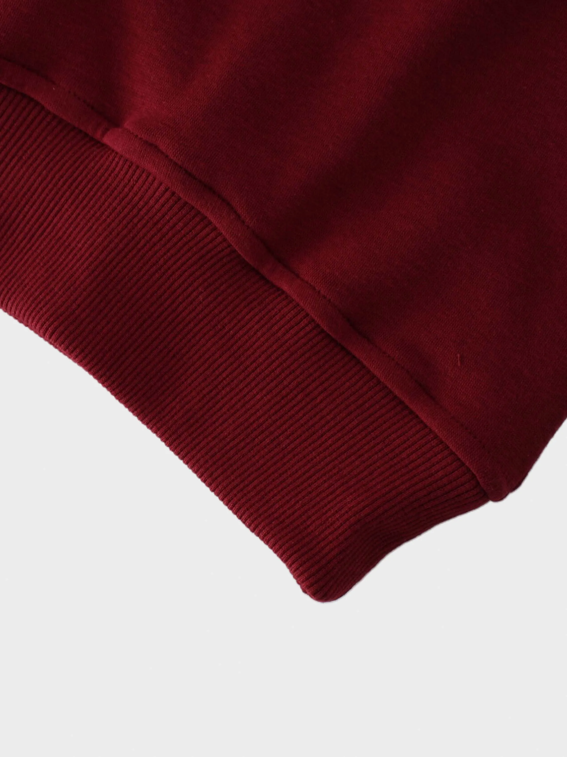 Logo Sweatshirt-Burgundy