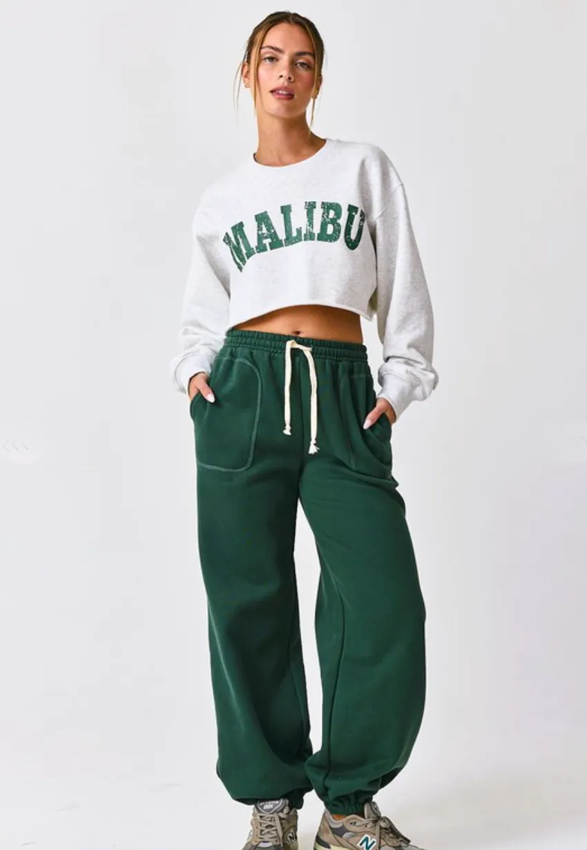 Malibu Cropped Sweater