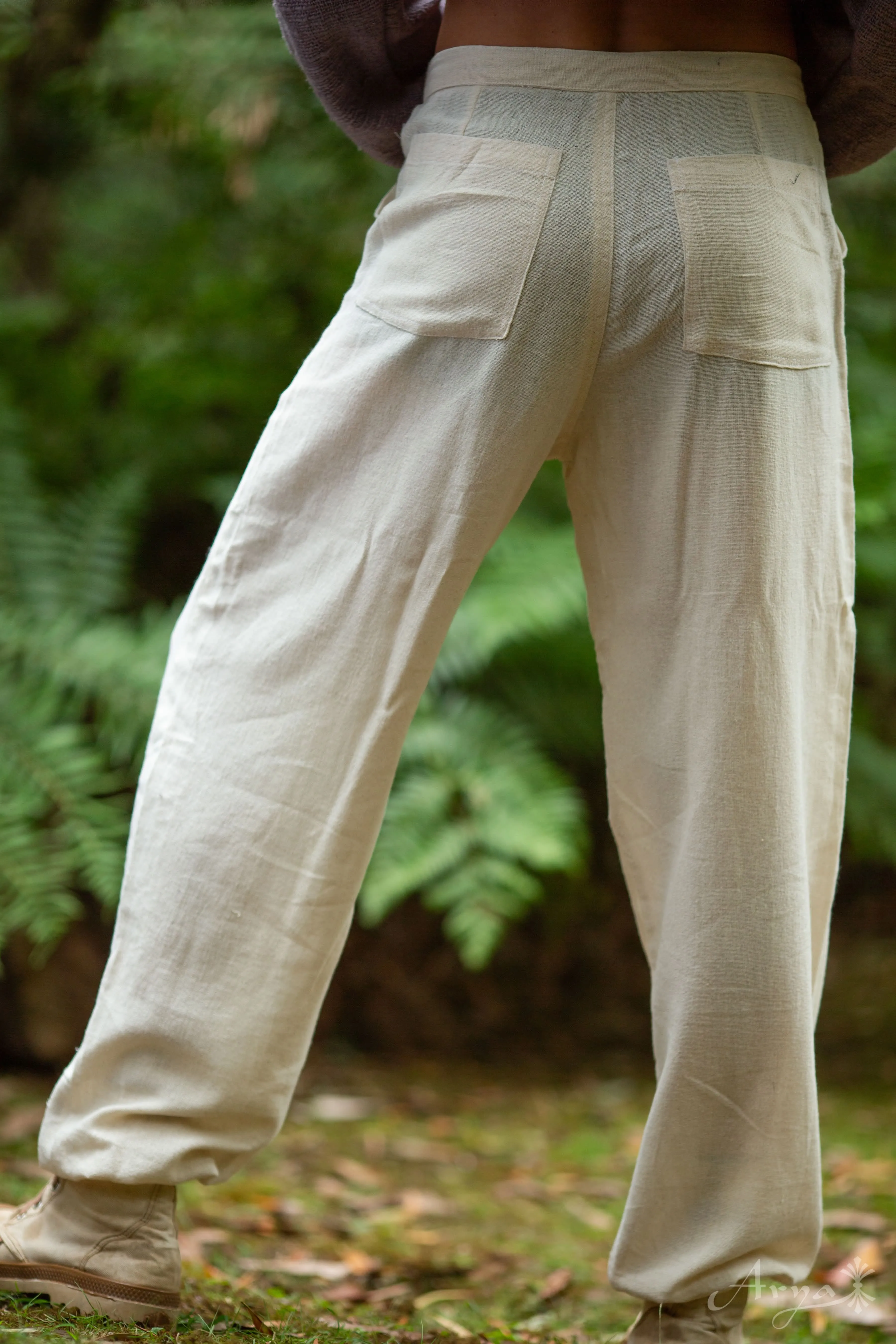 Marial Pants for Men - Cream