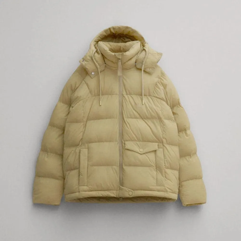 Men’s Yellow Puffer Jacket