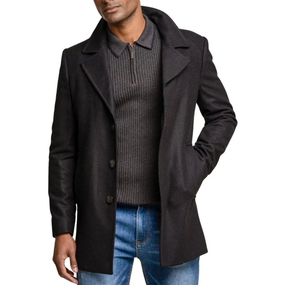 Nelson - Men's Wool Overcoat