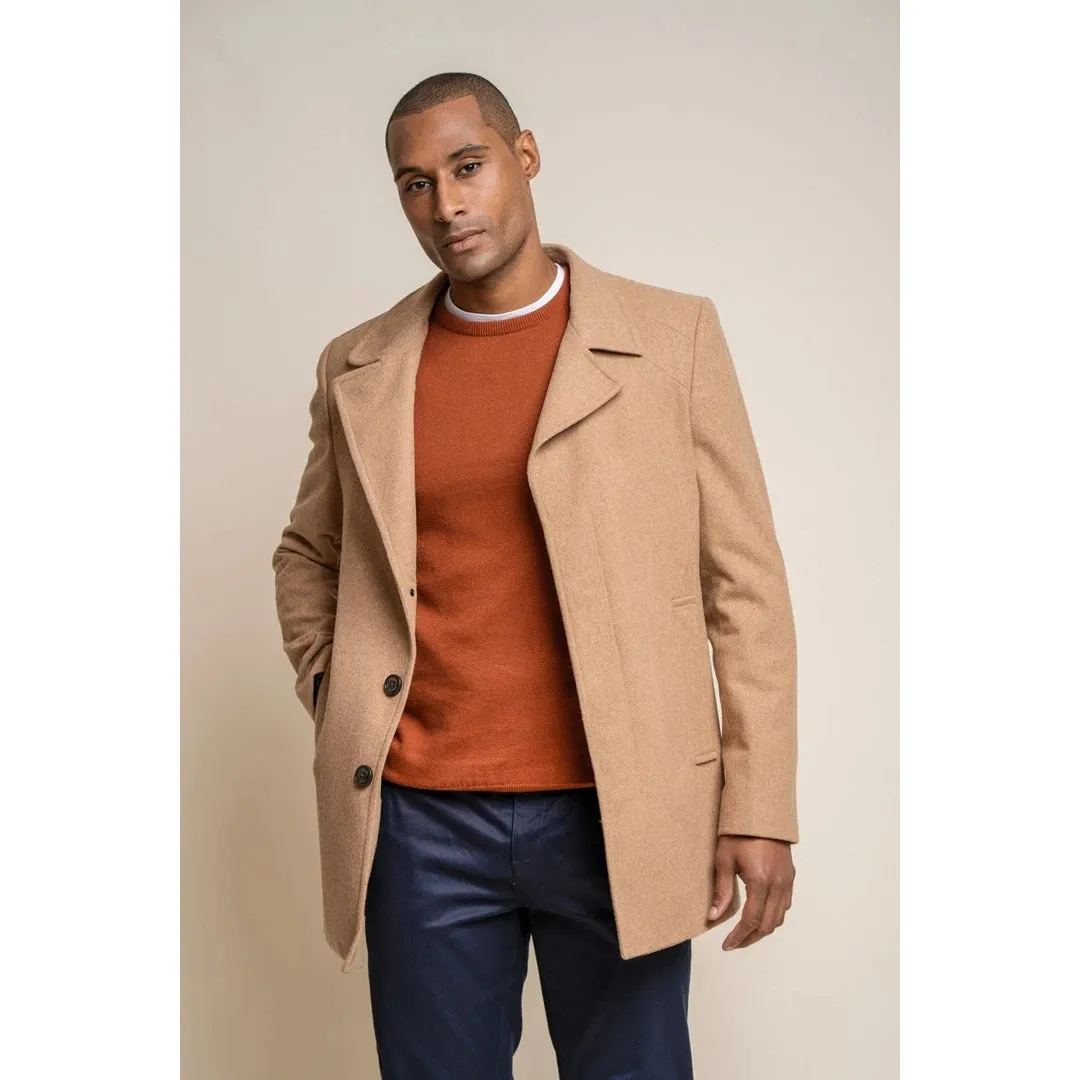 Nelson - Men's Wool Overcoat