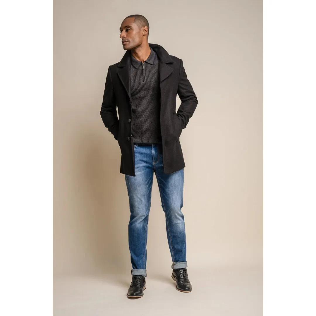 Nelson - Men's Wool Overcoat