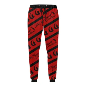 NICE ONE RED Men's All Over Print Sweatpants