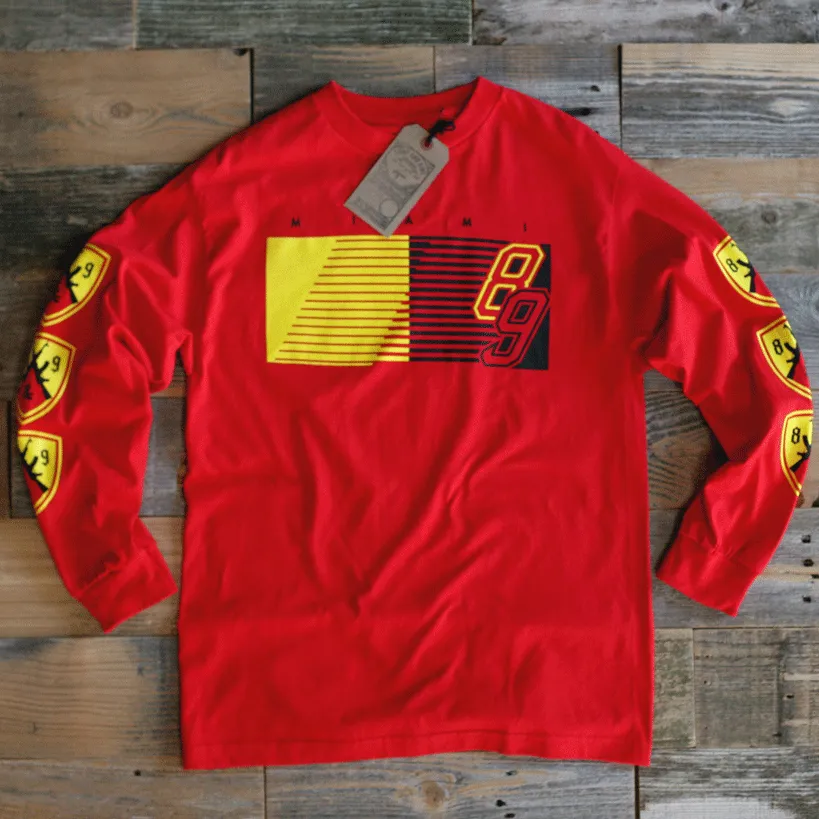 Niners L's Tee Red L/S