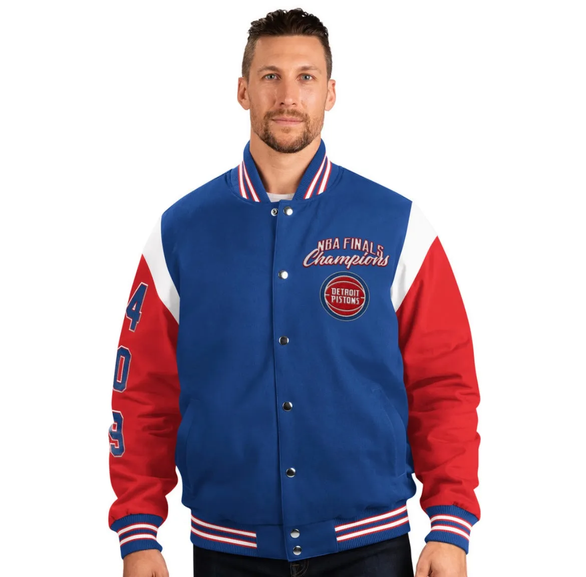 Official Detroit Pistons 3x World Series Jacket