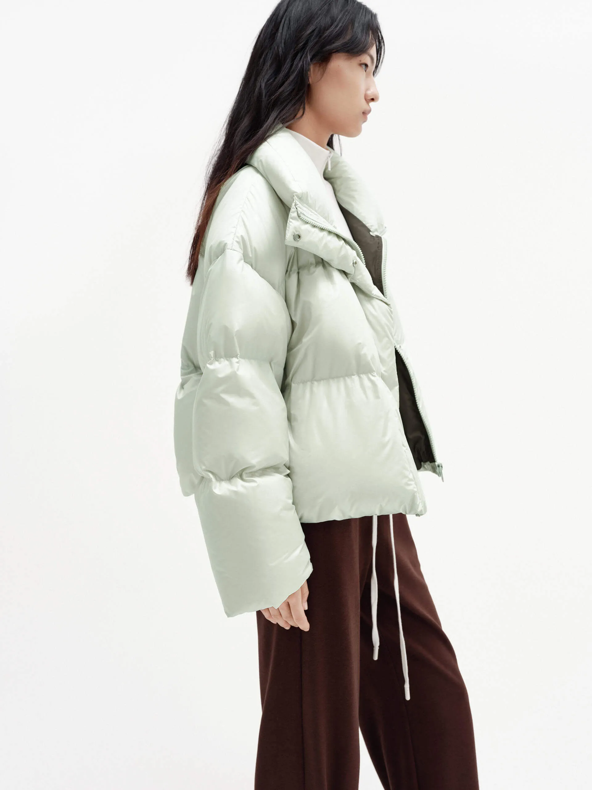 Puff Padded Cropped Jacket