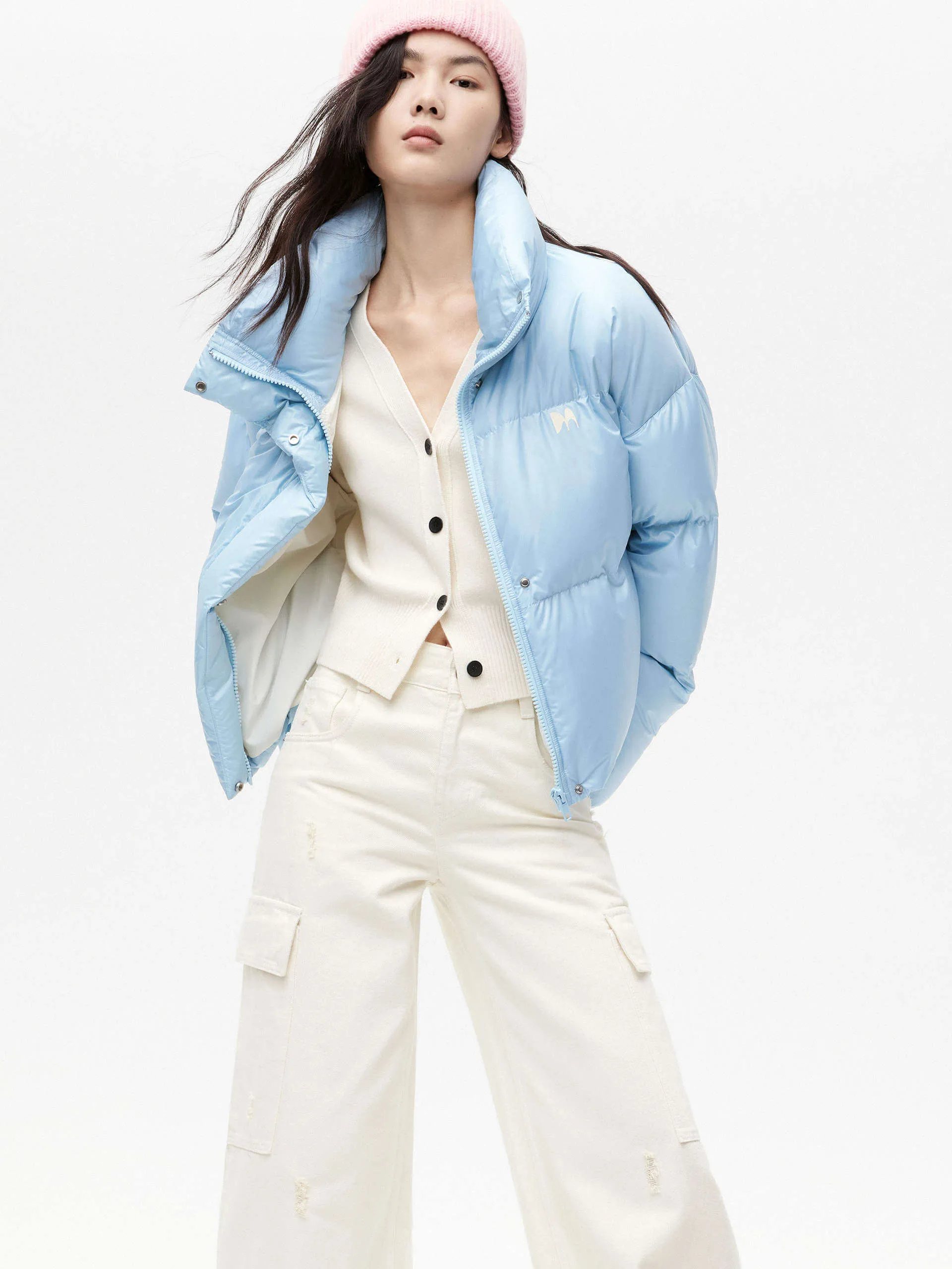 Puff Padded Cropped Jacket